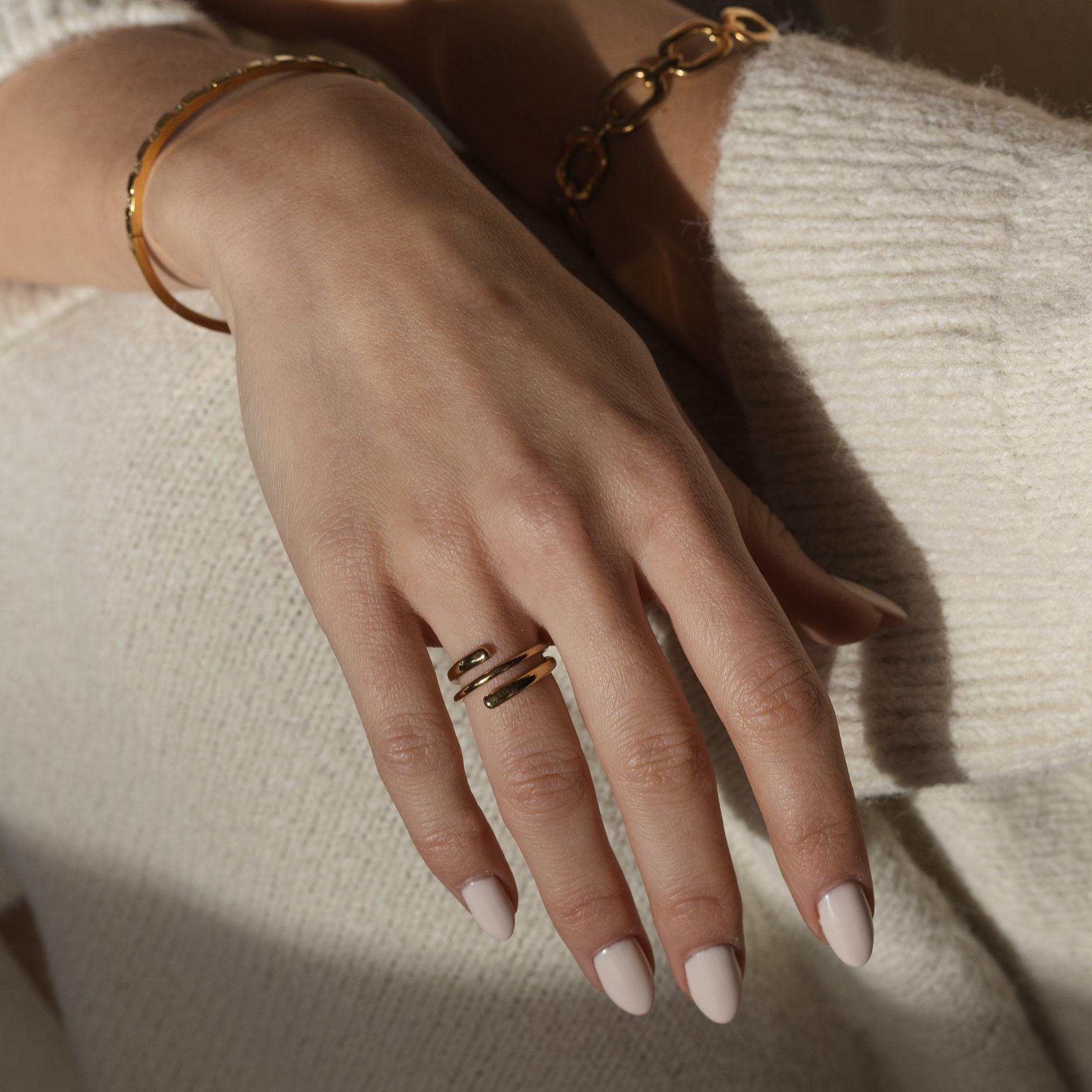 Modern Lines Ring