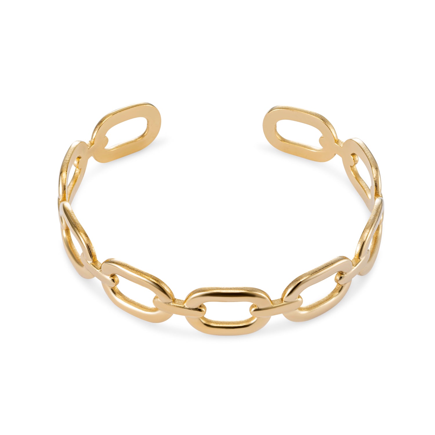 Chain Bangle armband Edorement 18k goud verguld waterproof
