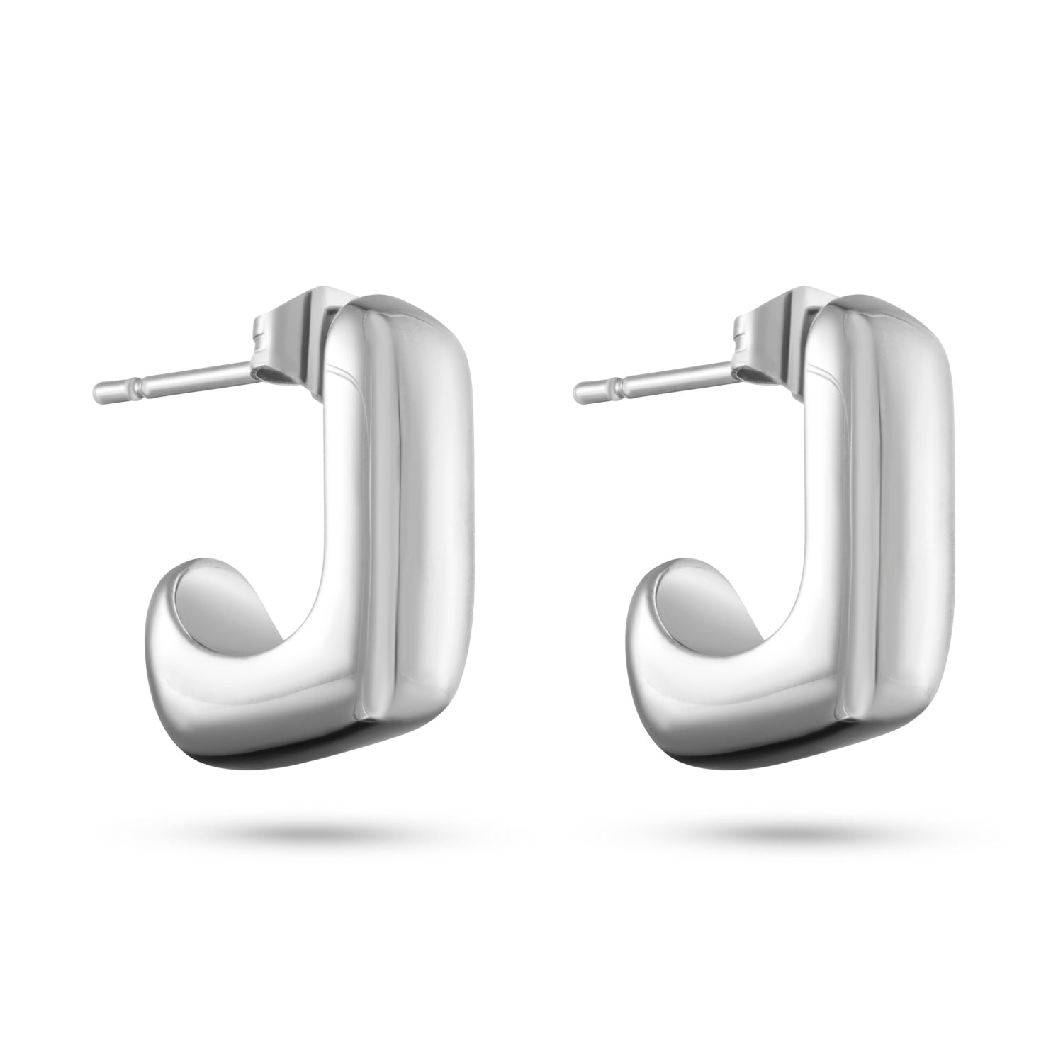 Elegant square earrings