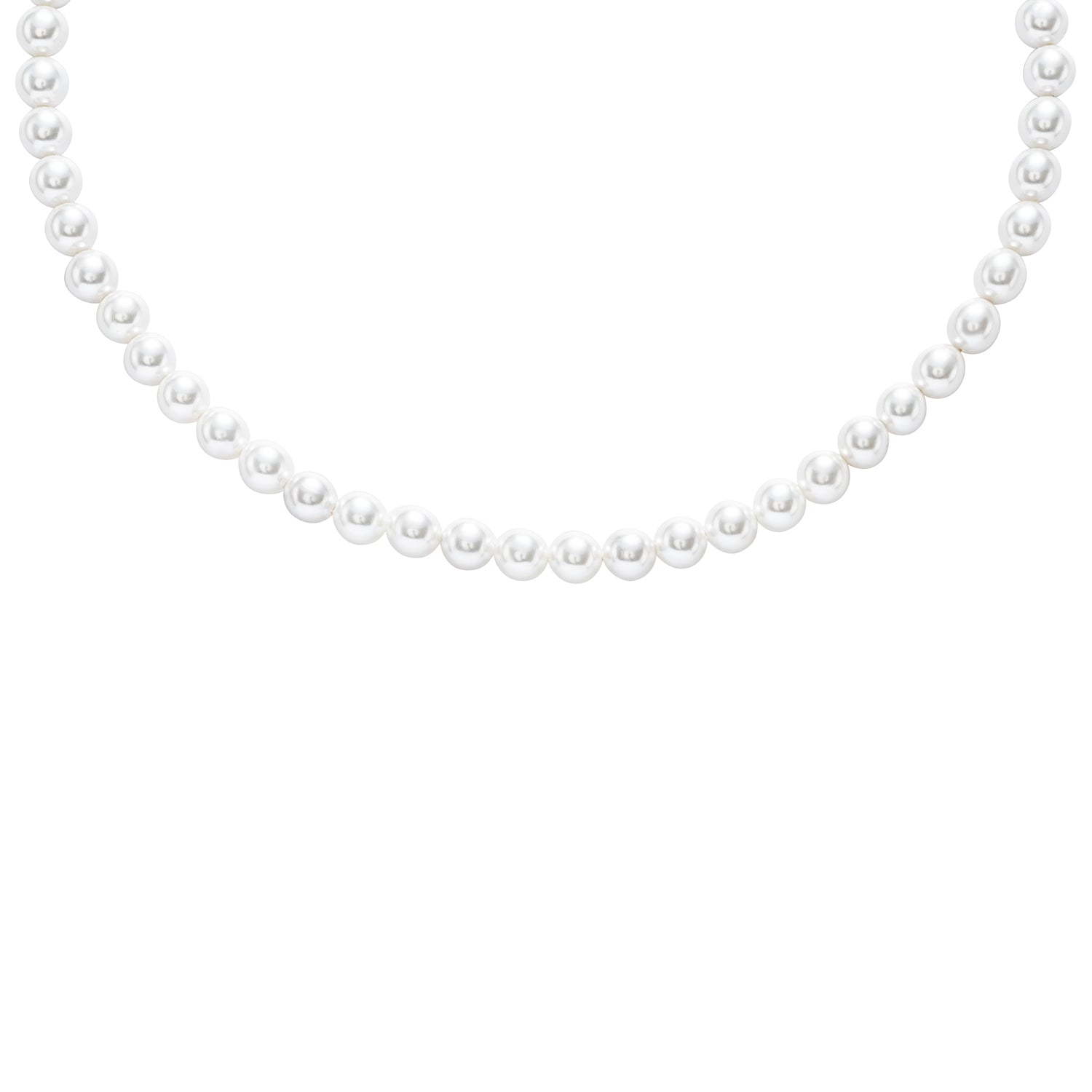 Pearl parel ketting 18k goud verguld waterproof