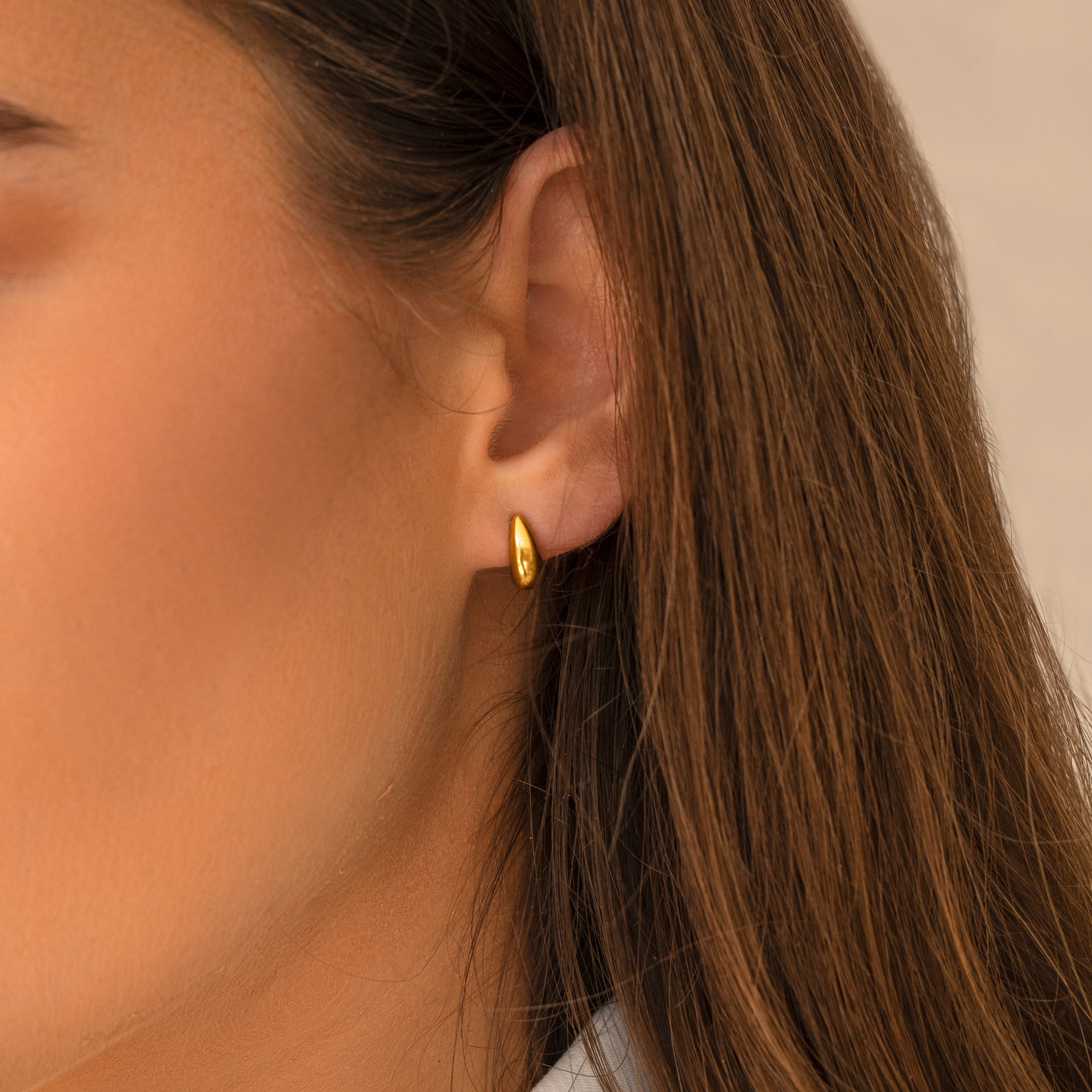 Minimal stud oorbellen