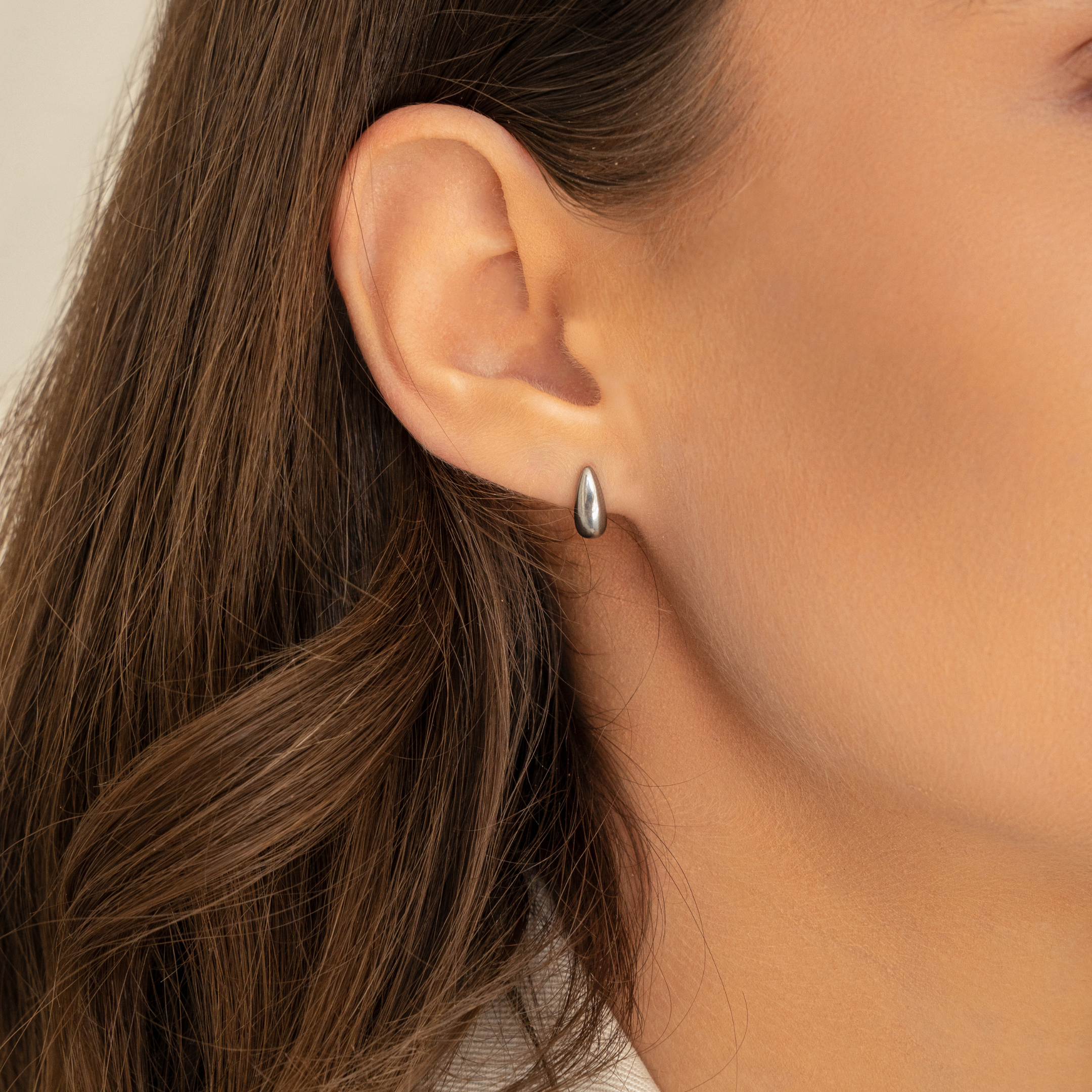 Minimal stud oorbellen