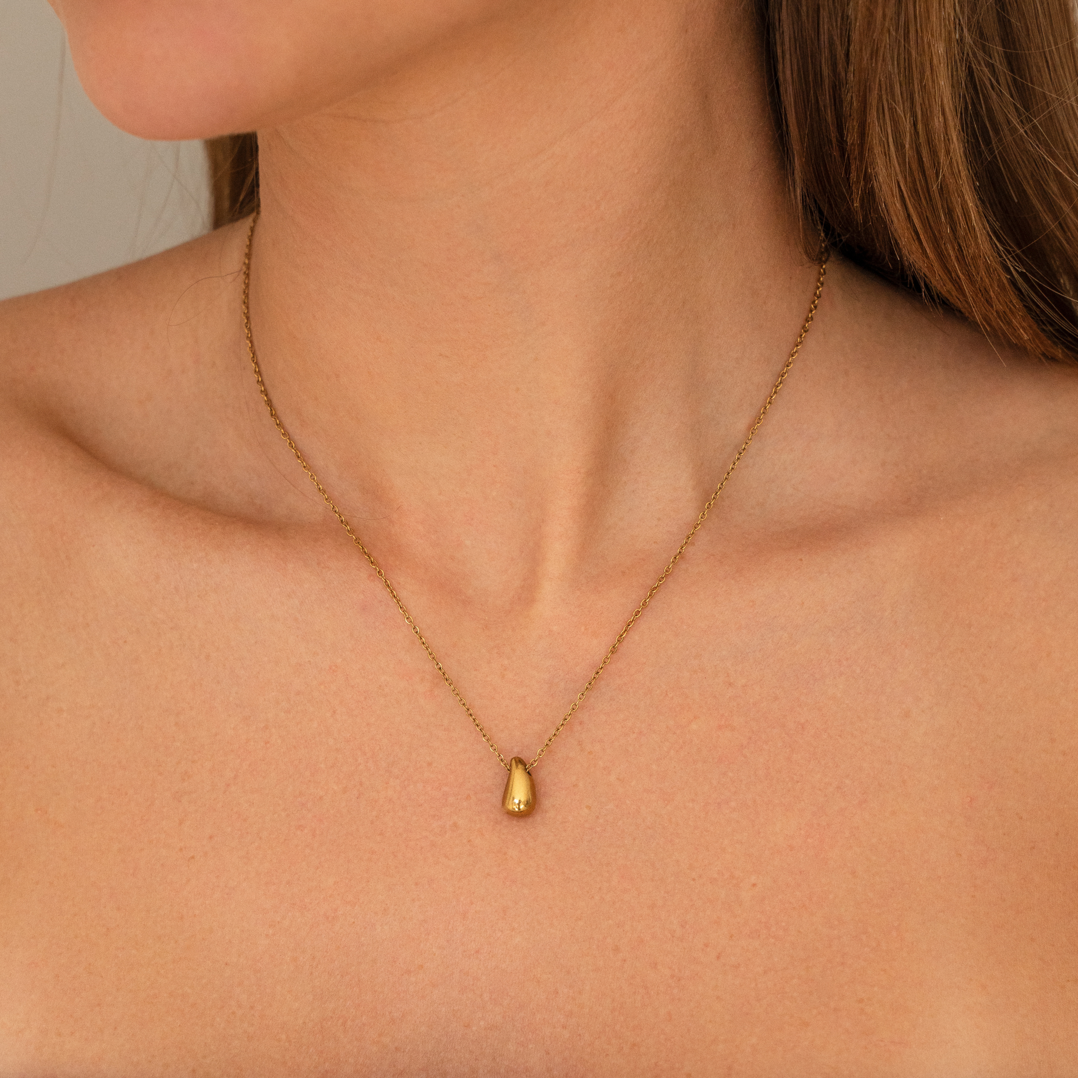Waterdrop ketting