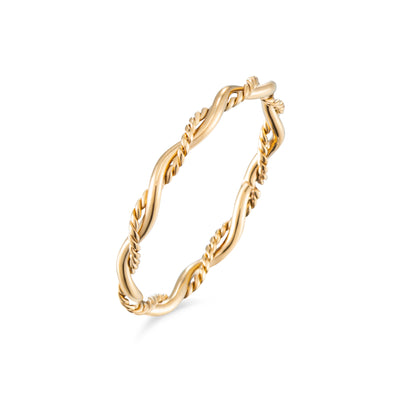 Aurora minimal ring 14k goud verguld waterproof