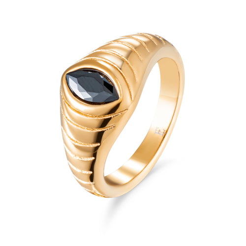 Black Eye Stone Ring