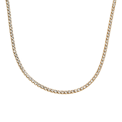 Diamond Glow Ketting 14k goud verguld waterproof