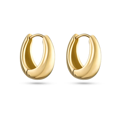 Classic Elegant oorbellen 14k goud verguld waterproof