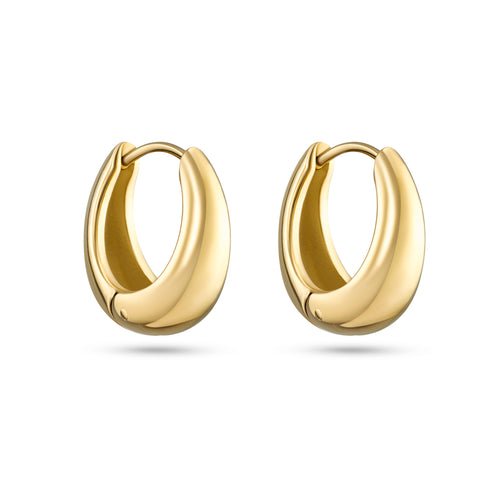 Elegant Huggie Earrings