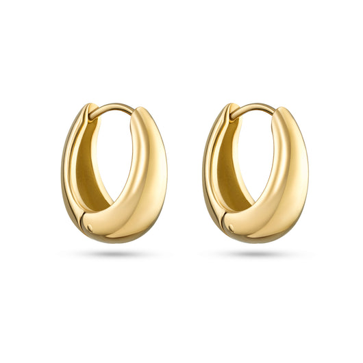 Classic Elegant oorbellen 14k goud verguld waterproof