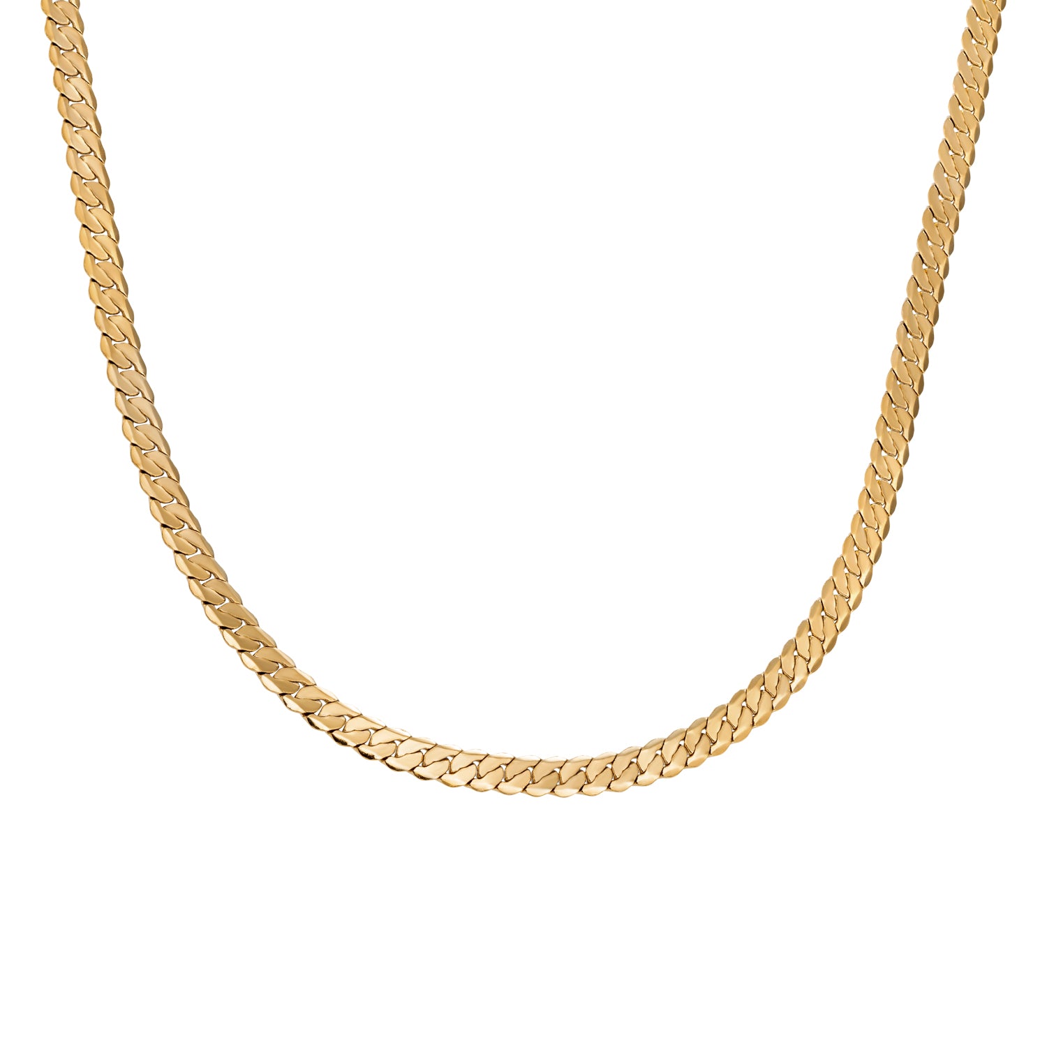 Essential Chain Ketting Edorement 14k goud verguld waterproof
