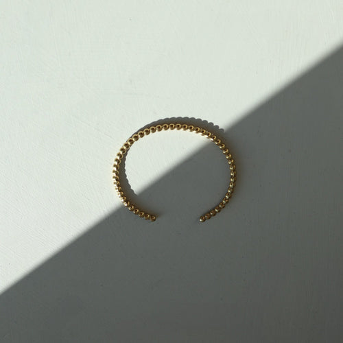 Golden Beads Bangle