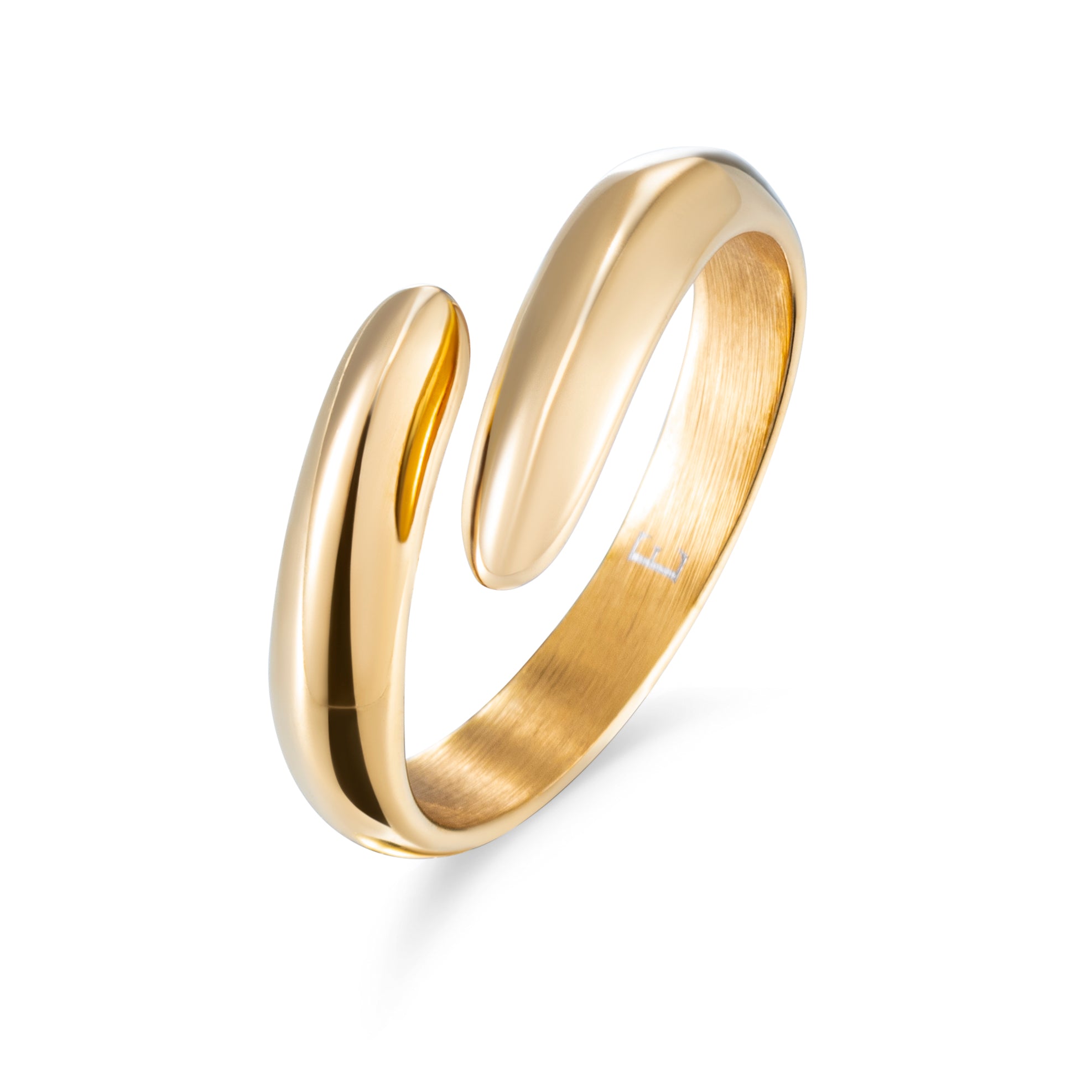 Harlow ring 18k goud verguld waterproof