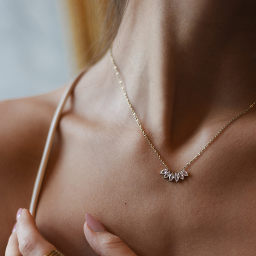 Luminous Leaf Necklace