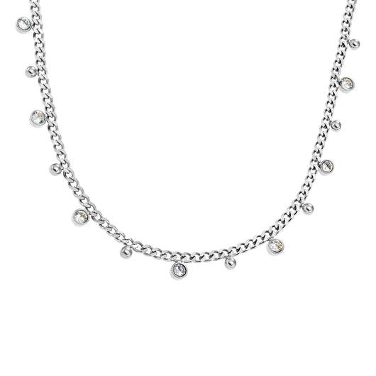 Radiant Drops ketting zilverkleur verguld waterproof ketting