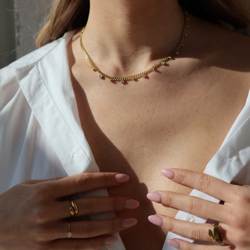 Radiant Drops Necklace