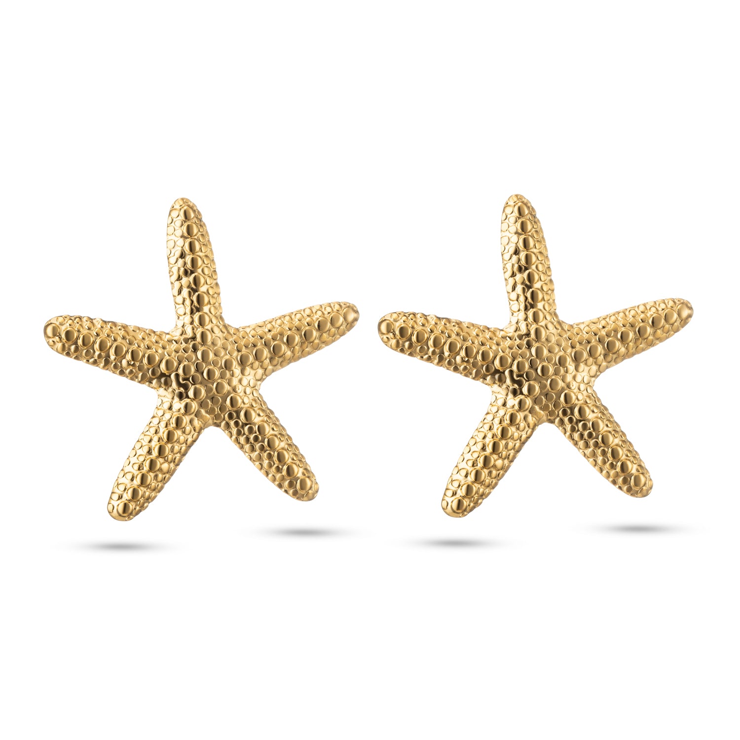 Seastar Oorbellen 18k goud verguld waterproof - zeester oorbellen