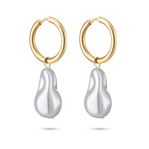 Shell Drop Earrings