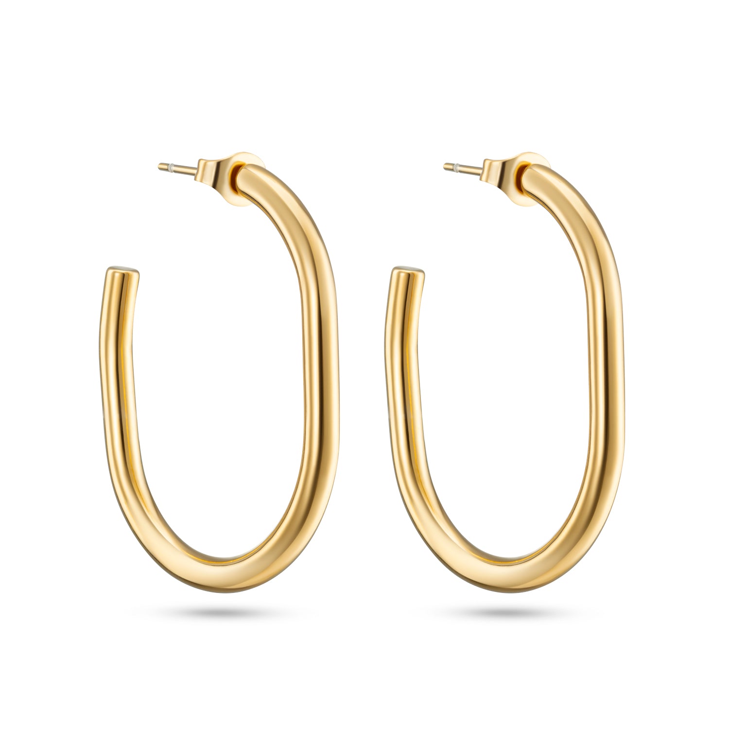 Timeless Hoop oorbellen 14K goud verguld waterproof