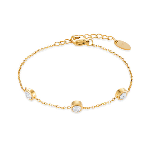 Triple Zirkonia Bracelet