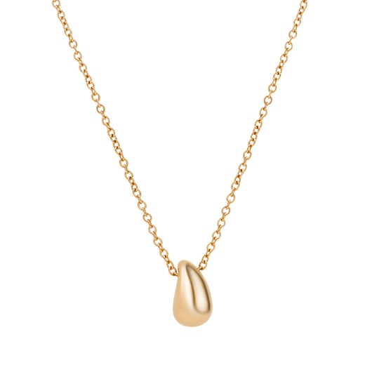 Waterdrop ketting Edorement 18K goud verguld waterproof