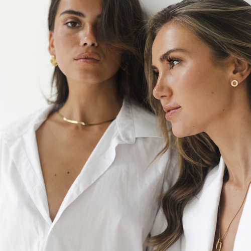 Zirkonia Circle Earrings