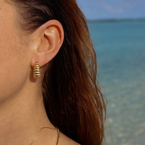 Curvy Hoop Earrings