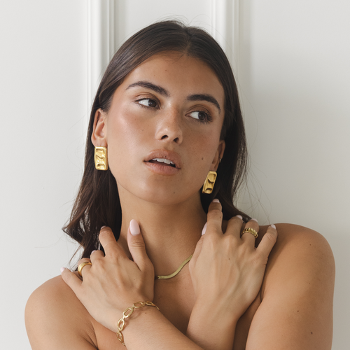 Bold Square Earrings