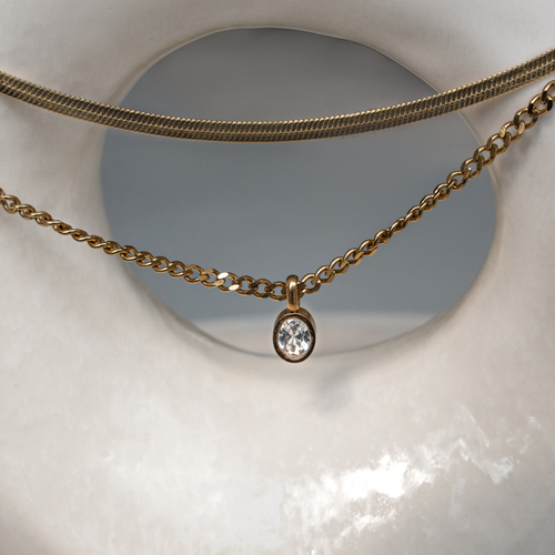 Oval Vintage Necklace