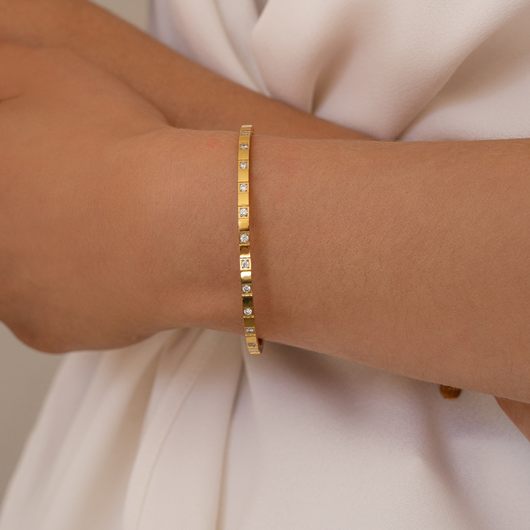 Zirkonia Bangle