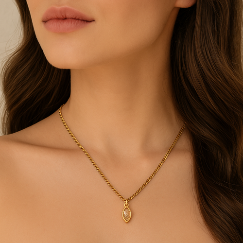Zirkonia Cubic Necklace